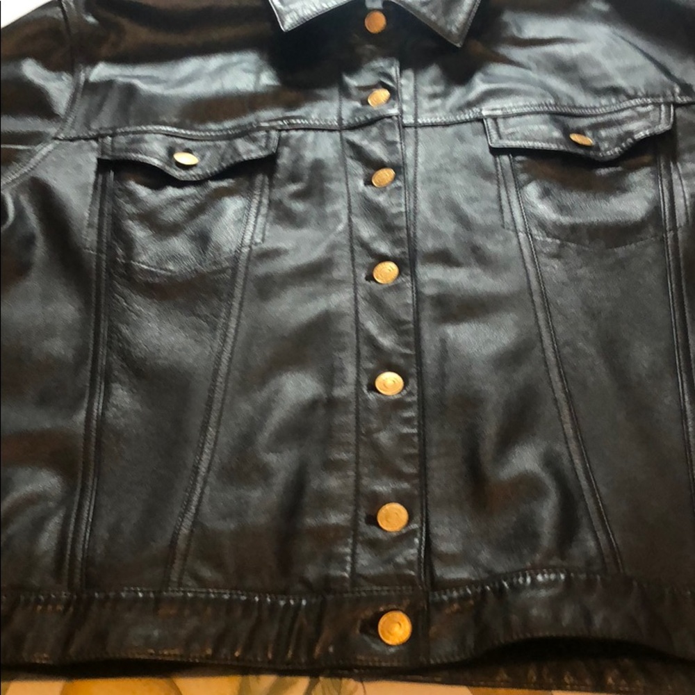 Ralph Lauren 2xl Leather Jacket